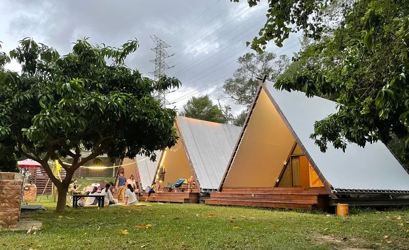 苗栗露營｜小份美營地｜豪華露營車・印地安小屋露營-KLOOK