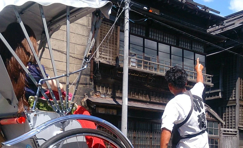 北海道小樽人力車遊覧