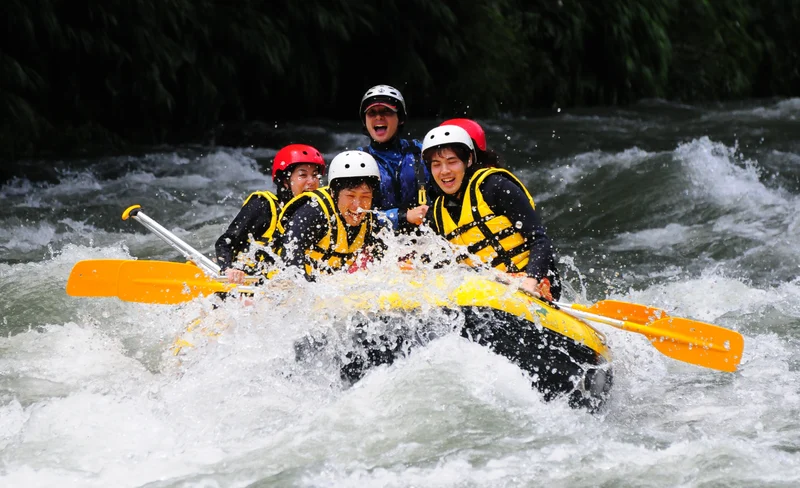 日本青梅多摩川白水漂流體驗