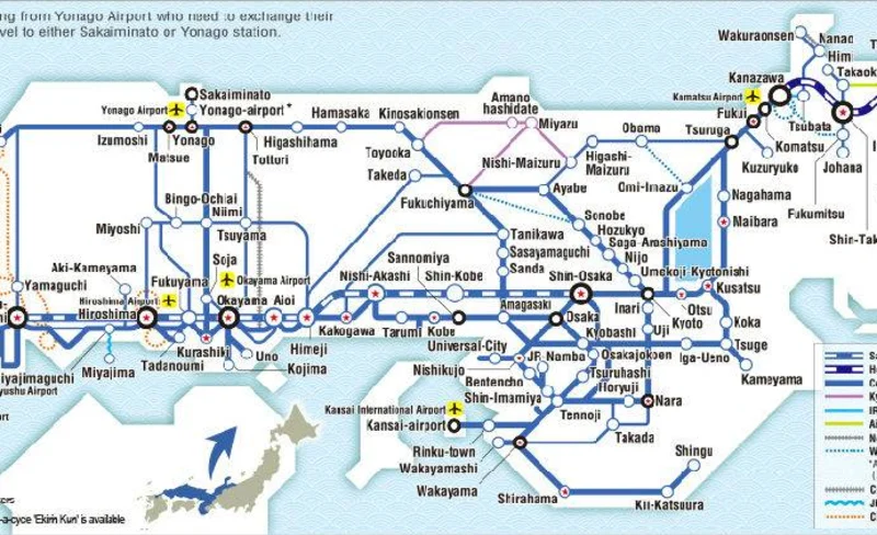 JR西日本全區周遊券