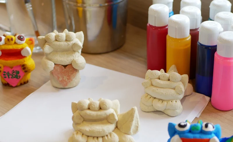 沖繩招福獅塗色繪畫體驗