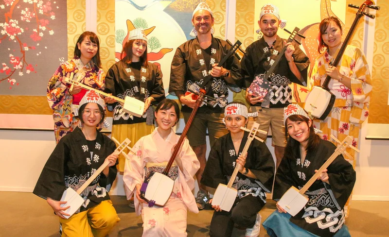 東京新宿三味線工作坊（TOKYO SHAMI 提供）
