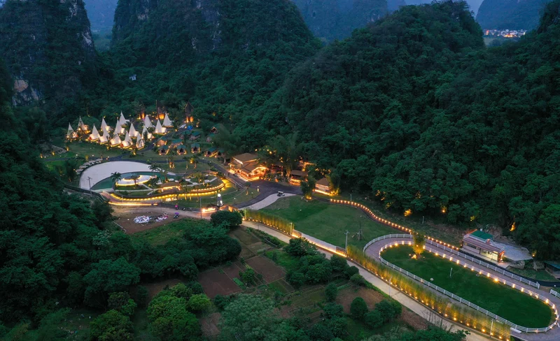 陽朔山水笙美星空下帳篷度假酒店住宿套餐