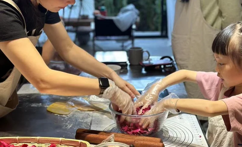 大理鮮花餅製作體驗