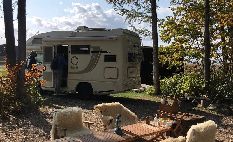 標津町Pecora Bonfire Campground露營體驗