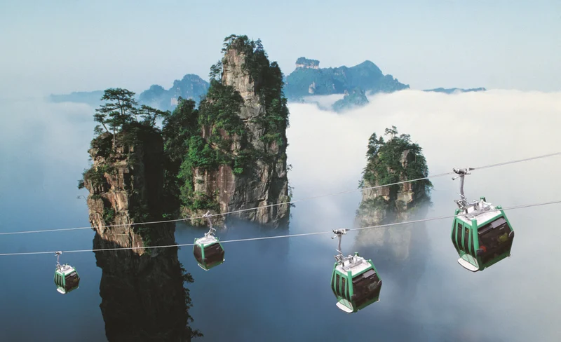 張家界黃石寨索道