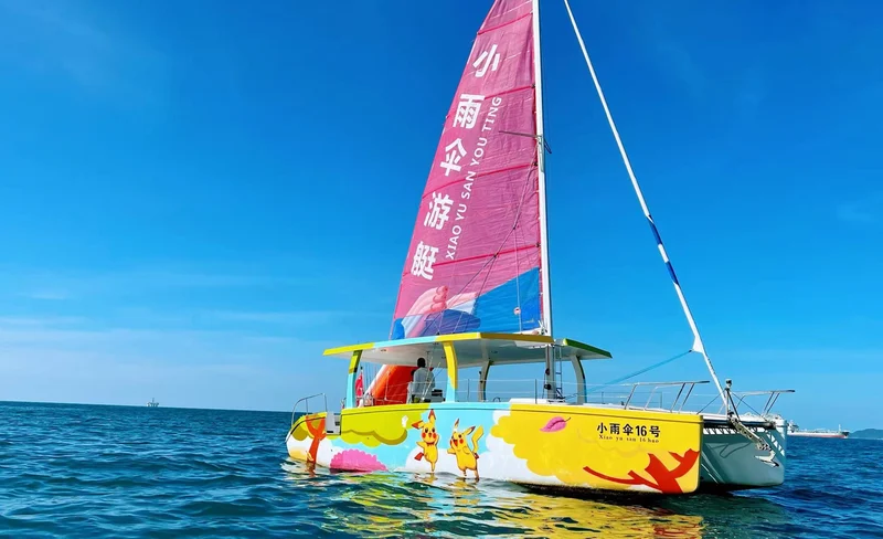 海南三亞帆船出海+亞龍灣天堂森林公園一日遊私家團（帆船出海3小時，專車接送，中/英文導遊）