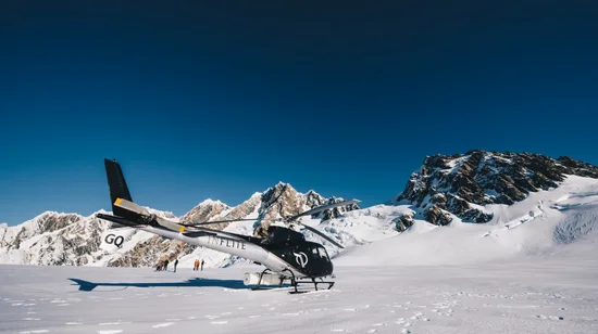 紐西蘭庫克山冰川景點觀光飛行體驗