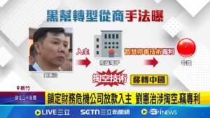 三環幫槍擊內幕! 週刊爆劉憲治盜專利赴中牟利 爆劉憲治盜台專利赴中經商! 親自會報統戰官員 鎖定財務危機公司放款入主 劉憲治涉掏空竊專利│記者 張浩譯 粘菀瑄│社會大小事20250210│三立新聞台