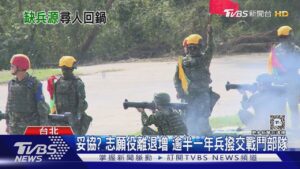 幹部退伍滿一年「歡迎回鍋」? 留營規則再放寬今上路 國軍兵力缺能及時解渴? ｜十點不一樣20250207 @TVBSNEWS01