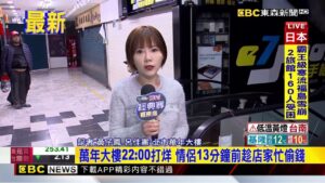 最新》萬年大樓22：00打烊 情侶13分鐘前趁店家忙偷錢@newsebc