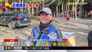 獨家》武陵農場「獼猴搶食」！ 巡護隊射漆彈驅趕 @newsebc