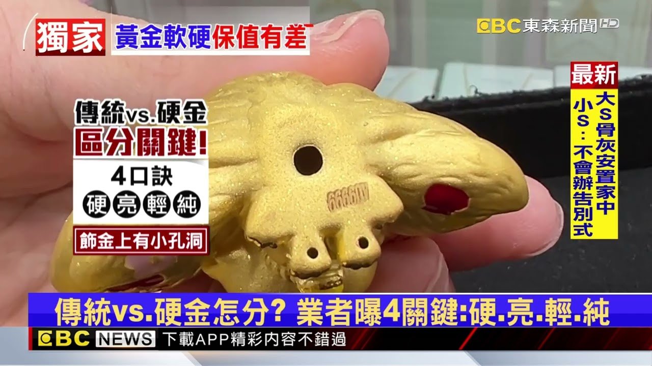 獨家》金價飆想上車！ 揭密投資黃金分「軟.硬金」@newsebc