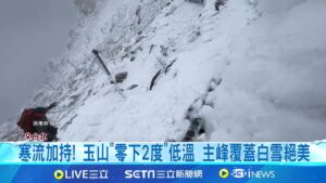 立春後最強寒流來襲! 中部以北最低溫估下探5度 寒流來襲! 全台連凍4天"中部以北"估下探5度│記者 吳杰澄 張舒涵│新聞一把抓20250206│三立新聞台