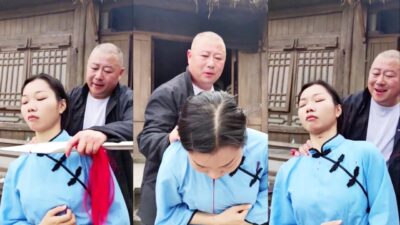 搞笑中国电影幕后花絮｜抹脖子｜Funny Clip behind the scenes Chinese movie |Laugh Story|搞笑故事|Behind the Scenes|拍戏现场故事