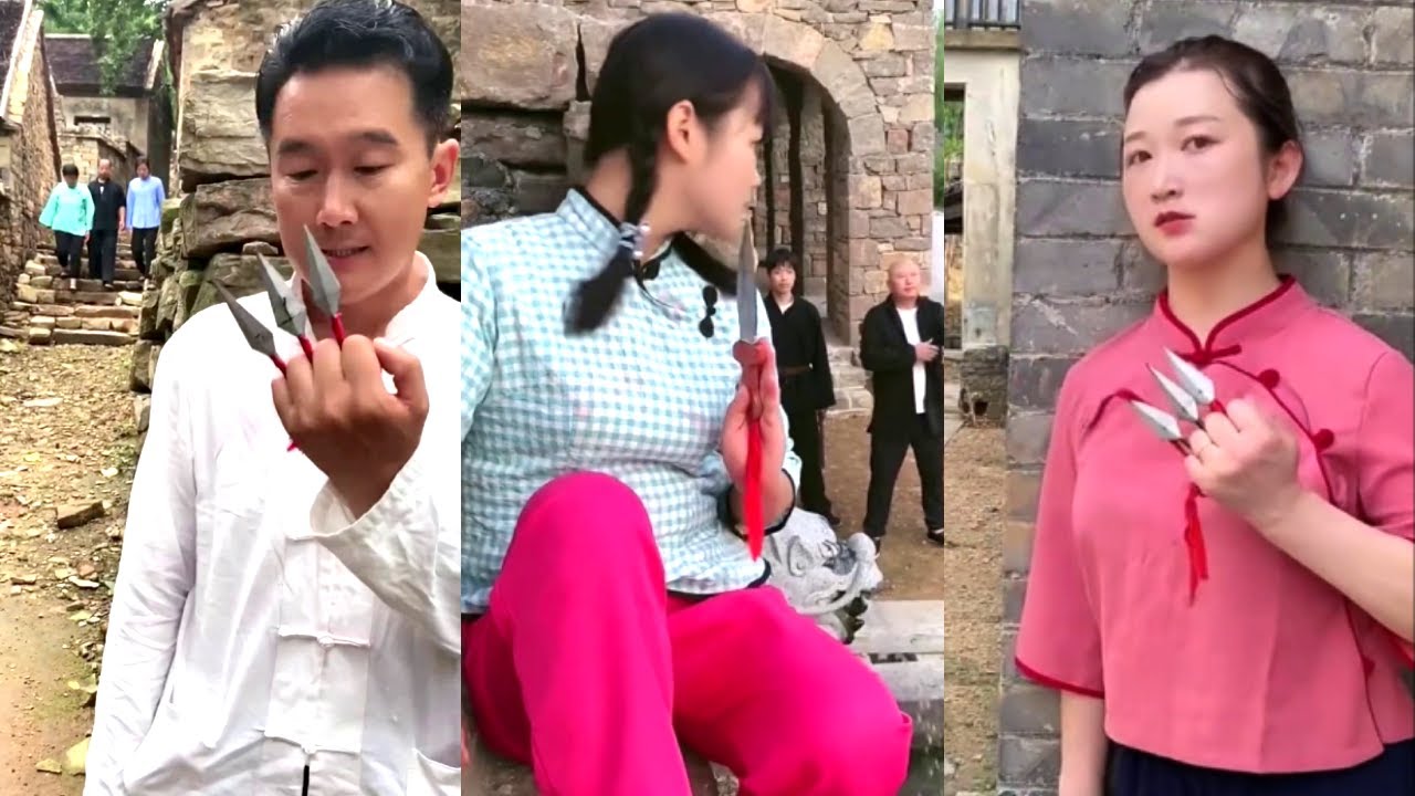 搞笑中国电影幕后花絮｜投飞镖｜Funny Clip behind the scenes Chinese movie |Laugh Story|搞笑故事|Behind the Scenes|拍戏现场故事