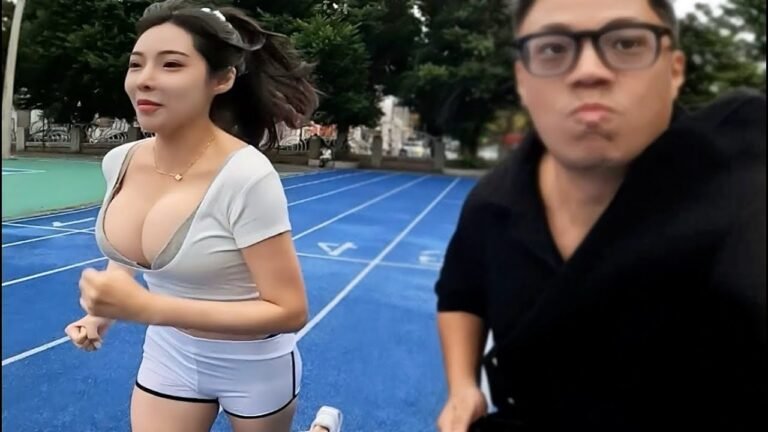 穿內衣跑步VS沒穿內衣跑步:哪個比較快?|Exercising in bras vs exercising without bras: Which one is faster?@han520-c8h hq720