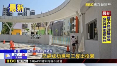 外籍移工躲警查緝 四散奔逃躲進校園 師生驚@newsebc