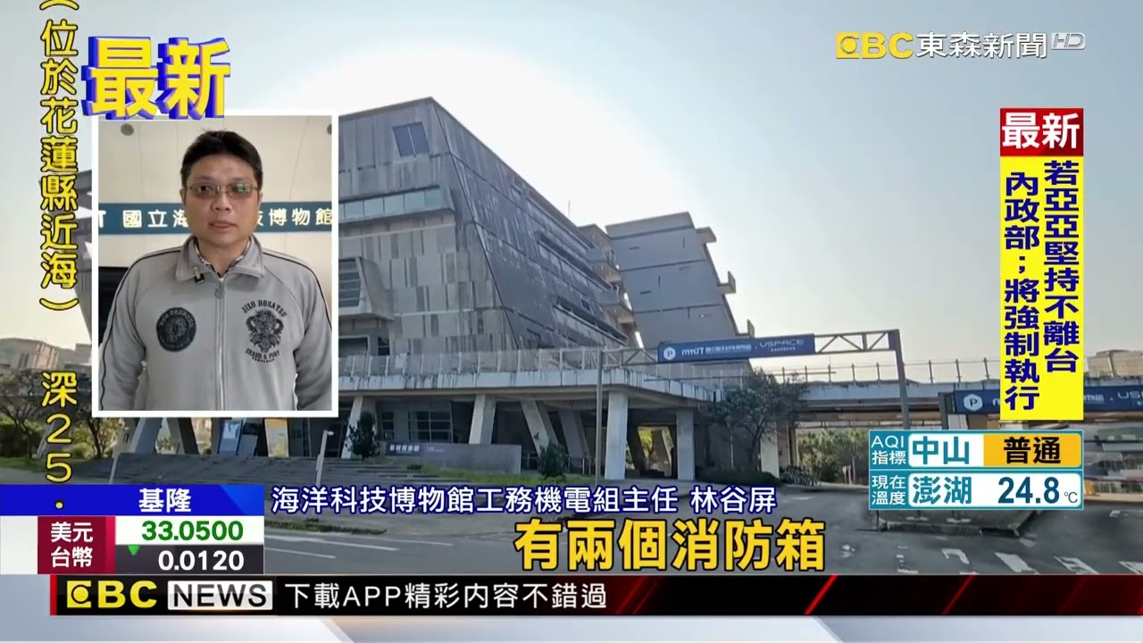 基隆海科館凌晨警報狂響 住戶驚醒難入眠@newsebc