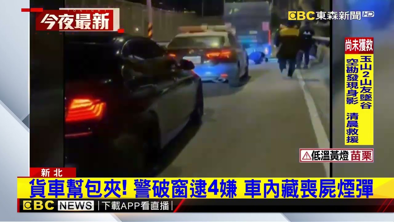 緝毒追捕45公里！ 警民合作圍捕 破窗逮3男1女 @newsebc