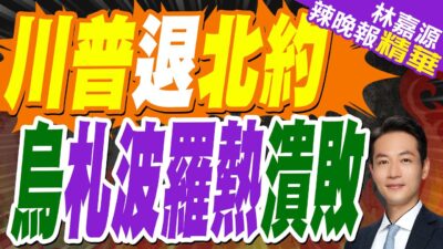 俄稱打擊烏軍用機場! 這地"烏軍指揮所被毀"｜川普退北約 烏札波羅熱潰敗｜郭正亮.蔡正元.帥化民深度剖析?【林嘉源辣晚報】精華版@中天新聞CtiNews