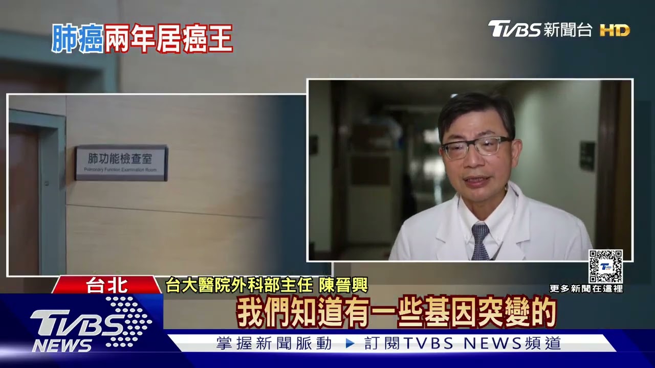 不吸菸肺癌患者逐年增加 研究顯示與空汙及吃「這個」有關 台灣肺癌防治評比「藥物」輸日韓｜十點不一樣20250108