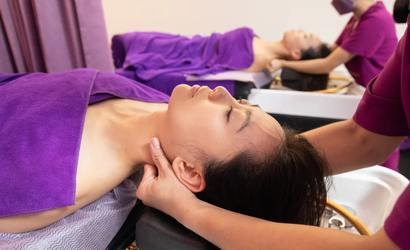 紫色美人正統越式洗頭 - 台中店-KLOOK