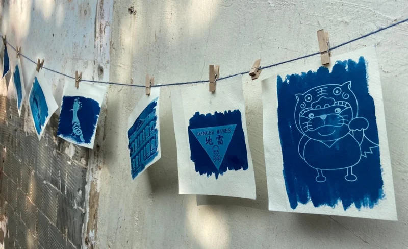 金門｜藍晒明信片＆捐印帆布袋DIY體驗-KLOOK