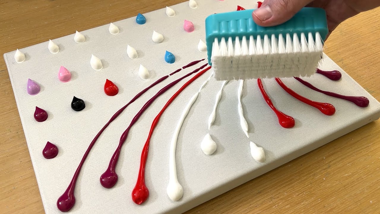 初學者洗衣刷繪畫技巧/壓克力畫