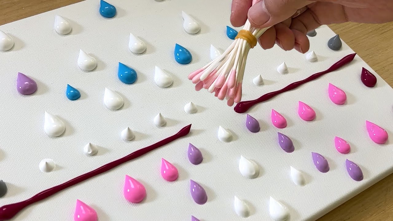 畫森林/簡單的壓克力畫技法