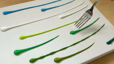 畫向日葵田 / 壓克力畫技法