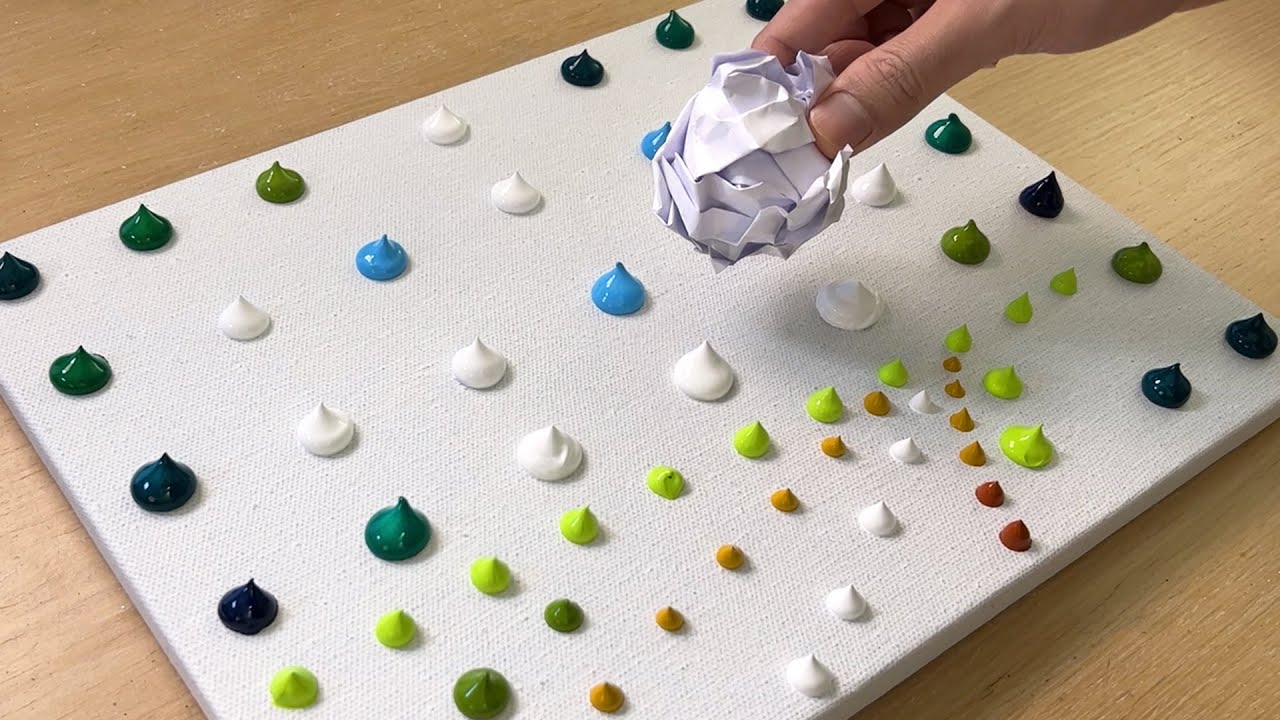 如何畫一個遛狗的女孩 / 壓克力 / 繪畫技法