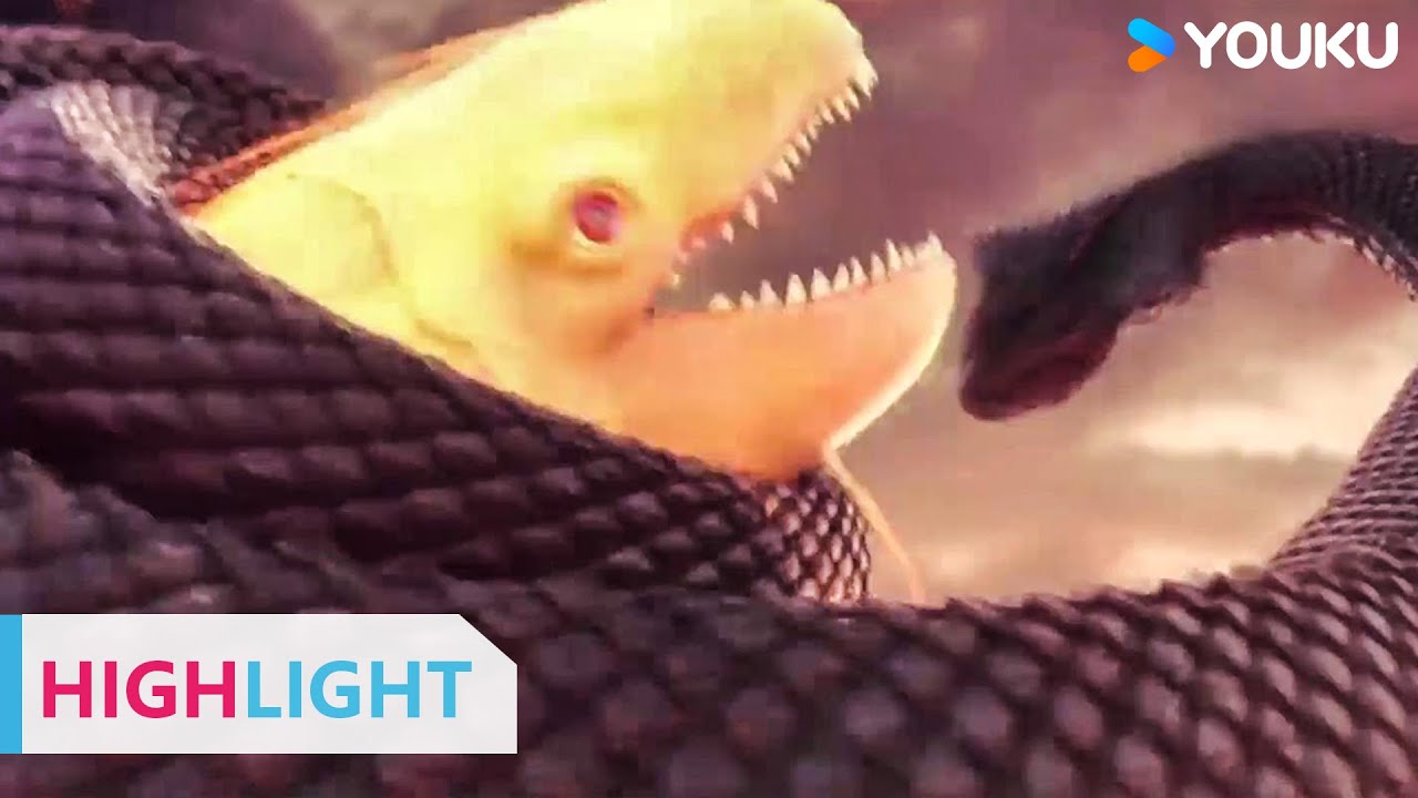 ENGSUB 鲲鱼合力大战蟒蛇！ 少女早已与海神之子私下定情！|【海大鱼2北冥有鲲 KUN IN THE DISTANT OCEAN】| YOUKU MOVIE | 优酷电影