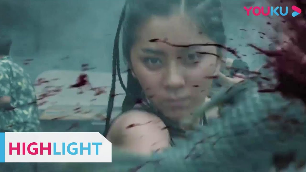 ENGSUB 漫天飞鱼杀伤力惊人！美女光靠匕首也难以消灭！ |【大蛇 Snake】| YOUKU MOVIE | 优酷电影
