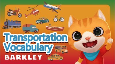 Barkley Words｜Transportation – Learn English Vocabulary For Kids