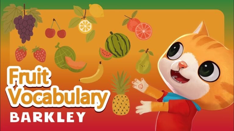 Barkley Words|Fruit – Learn English Vocabulary For Kids hq720