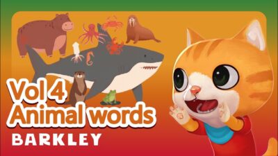 Barkley Words｜Animal Vol 4 – Learn English Vocabulary For Kids