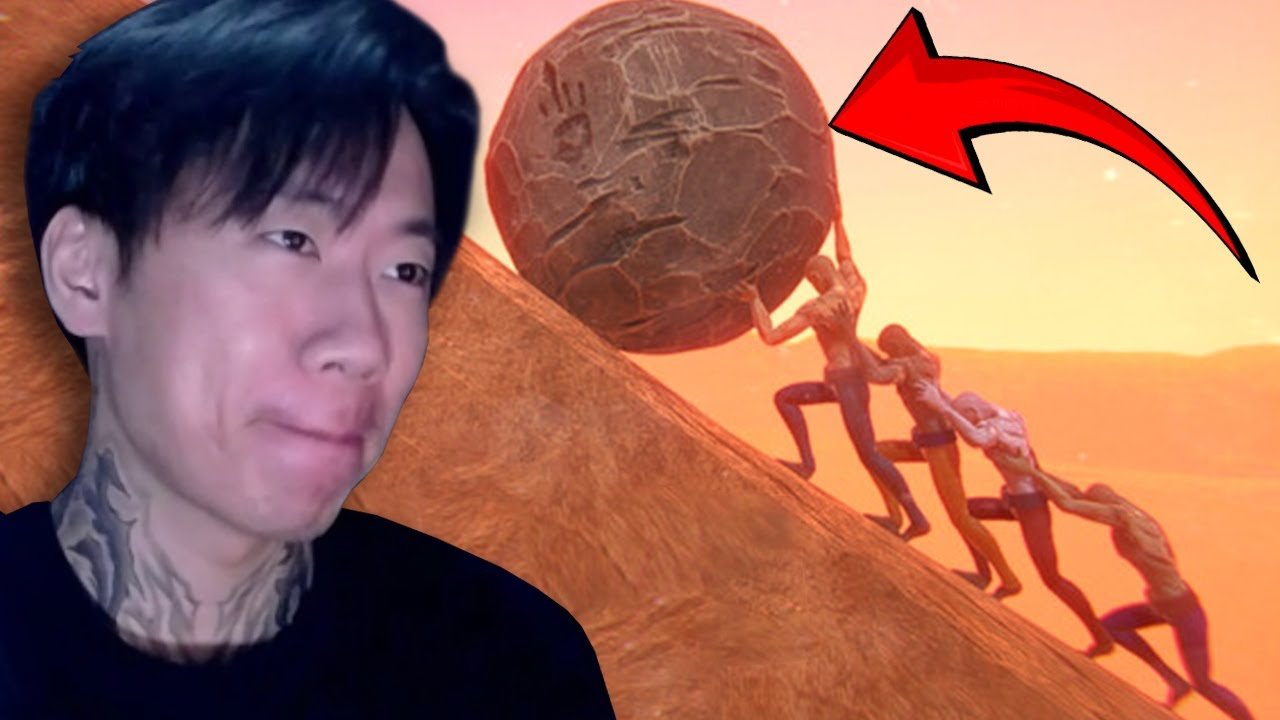 【DE JuN】當我們滾在一起#1 這遊戲不是一般的難！Pushing it! Together – Sisyphus