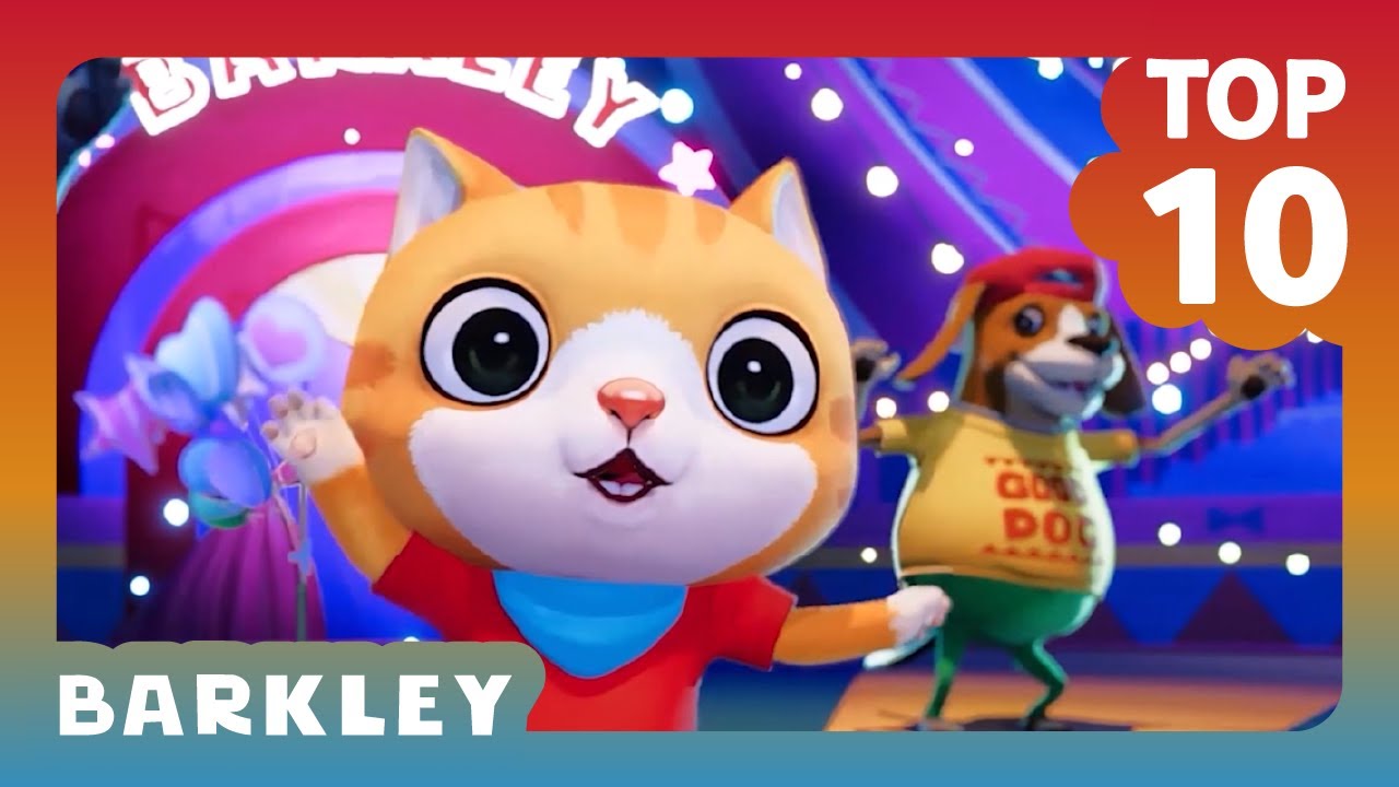 TOP 10 Popular Songs｜Barkley – Nursery Rhymes & Kids Songs