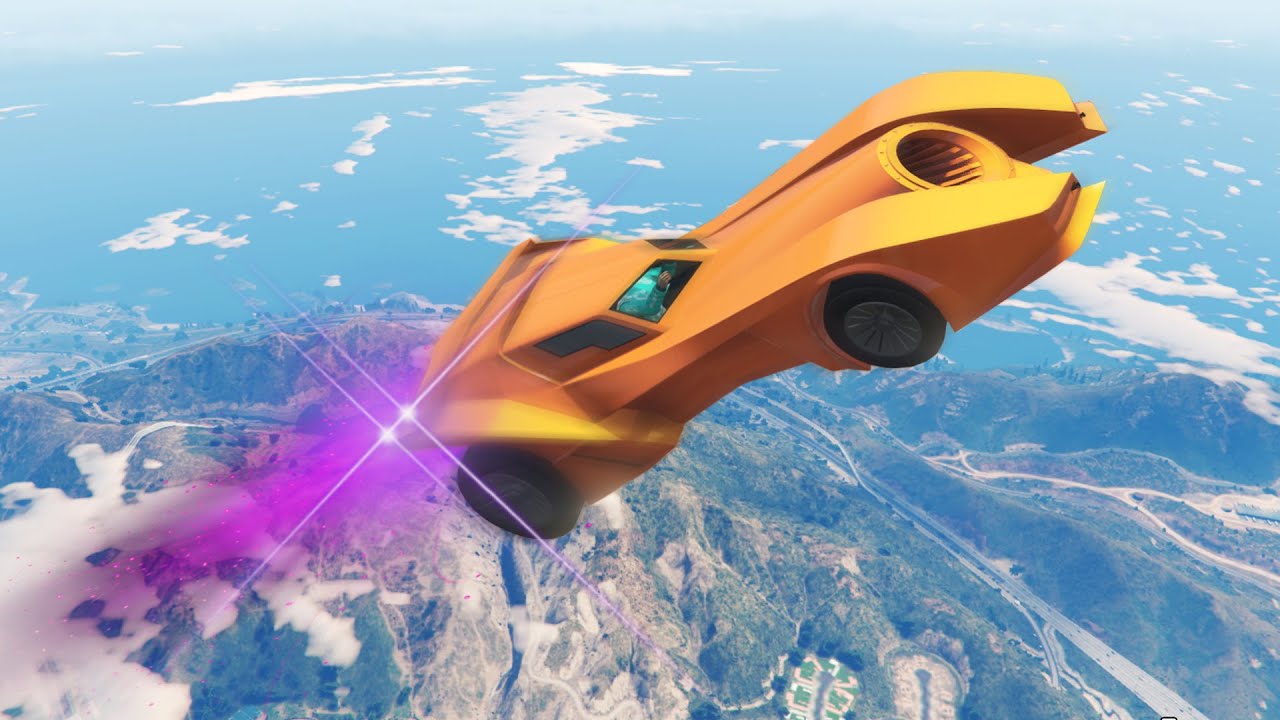 【DE JuN】GTA5 – 直通雲霄！汽車會變形的賽道?!