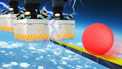 【DE JuN】太空主題！無重力液壓機！(golf with your friends)