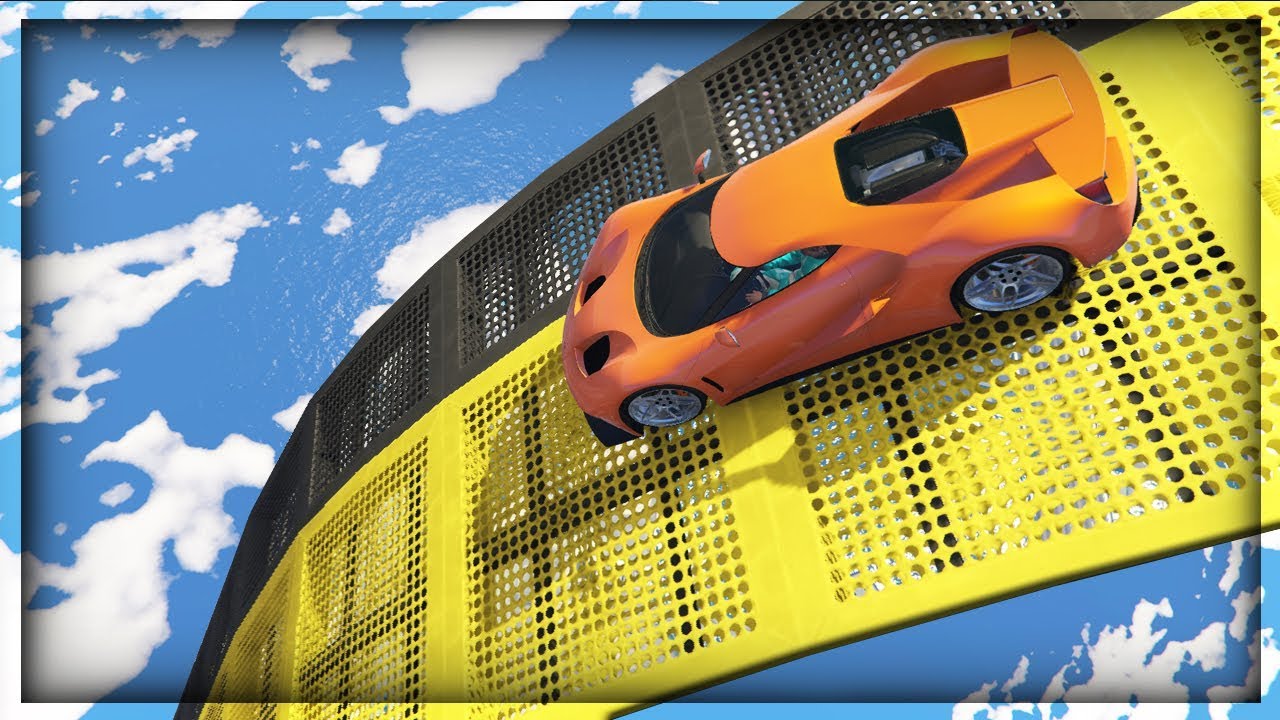 【DE JuN】GTA5 – 迴轉賽車場！空中翻轉！