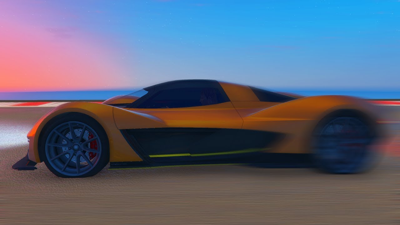 【DE JuN】GTA5 – 夜跑大戰!!多人競速再開!!( 歡樂時刻 )