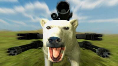 【DE JuN】野獸戰爭模擬器#6 - 終於全破啦!!(Beast Battle Simulator)