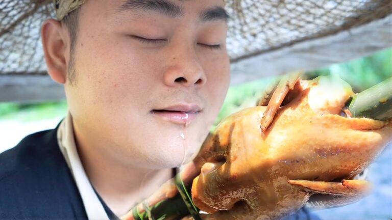 Water wheel roast chicken, sprinkle with chili powder, so delicious and much enjoyable hq720