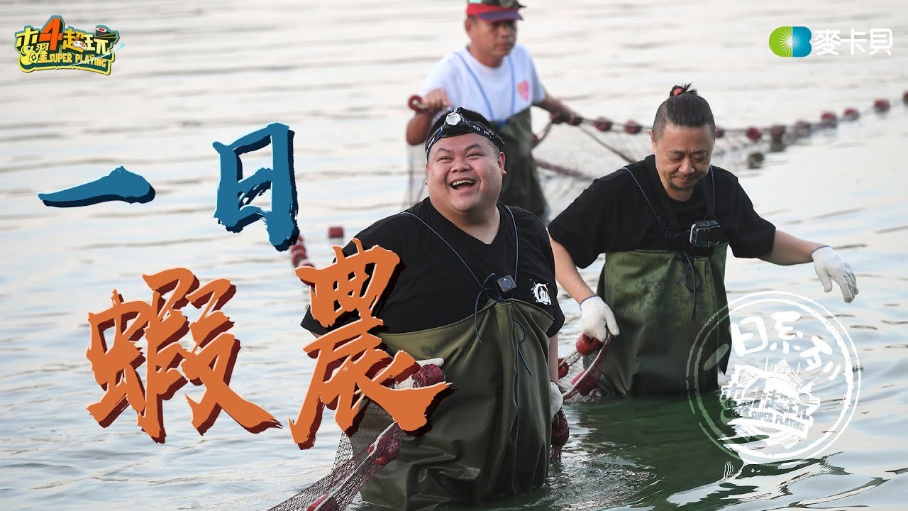 《一日系列第一百七十八集》摸蝦仔兼洗褲！蛙丸、蛇丸兄弟倆來搞蝦子啦 – 一日養蝦農