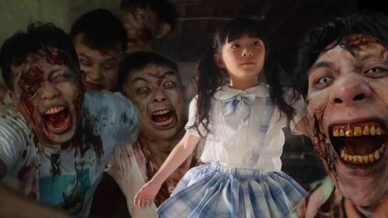 Kid vs Zombies & Monster 女孩大戰活屍和怪獸 死掉的卻是特效師 ft.噠噠特攻 @walkerdad @athena6511 hq720