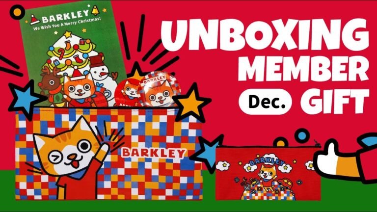 Dec. Member Gift Unboxing | Barkley Adventure Team hq720
