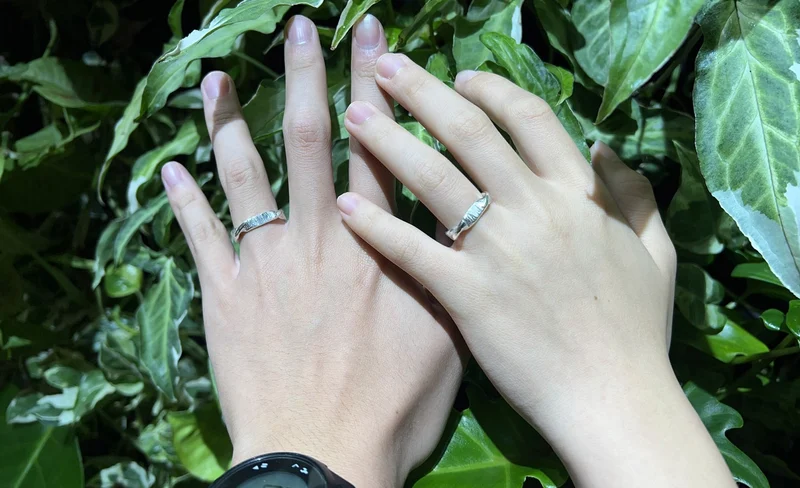 新北：茉合金工 MOKOPORO STUDIO 情侶手作純銀戒指 DIY-KLOOK