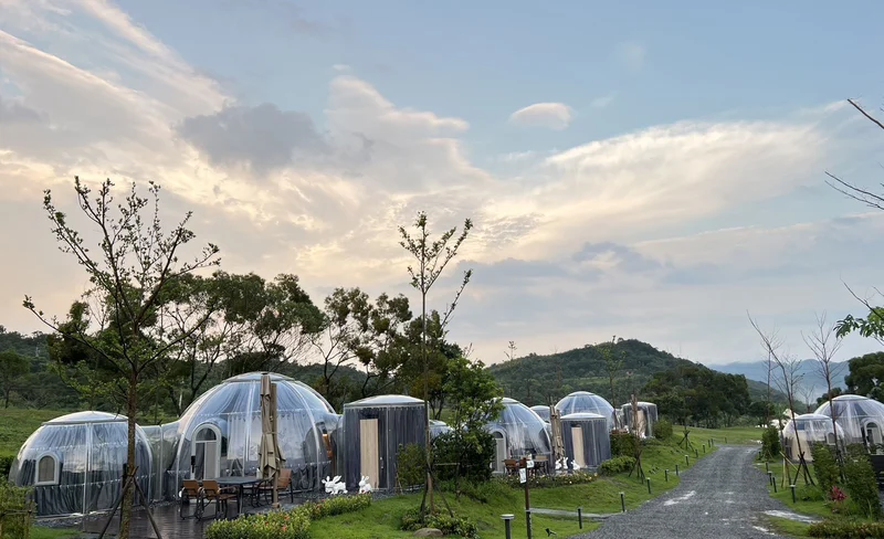 新北: 丹內丹內野奢莊園 | 露營車・法式星空屋豪華露營體驗 | 一泊三食・一食-KLOOK